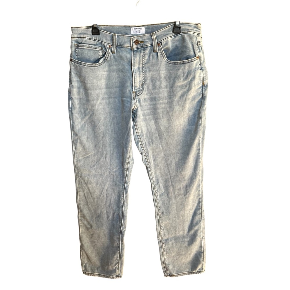 Denizen Levi’s 216 Slim Light Blue Denim Jeans Mens Size 36x30